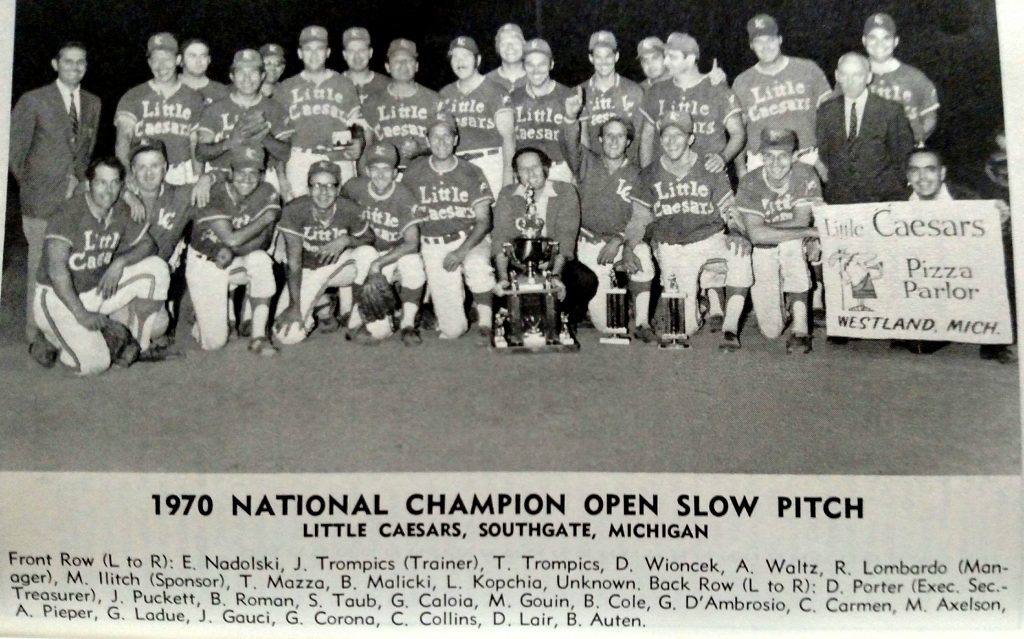 1970 ASA Open Men’s Slow Pitch Nationals – Softball History USA